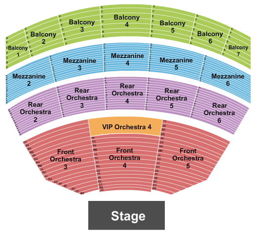 The Theatre Janet Jackson Seating Chart